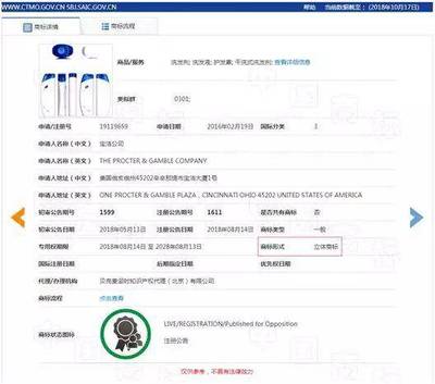 海飛絲三維標(biāo)志商標(biāo)申請(qǐng)為何一波三折？